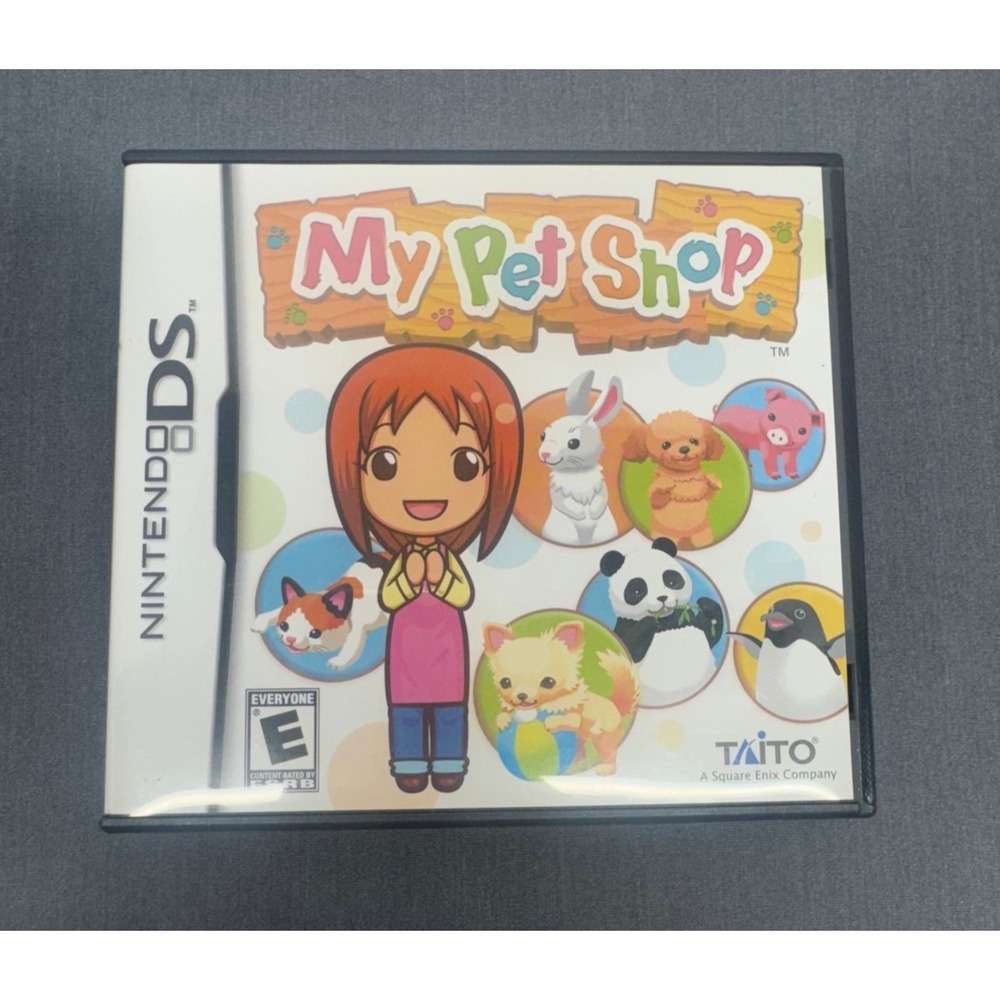 Nintendo My Pet Shop DS CIB Simulation Game - Tested Working